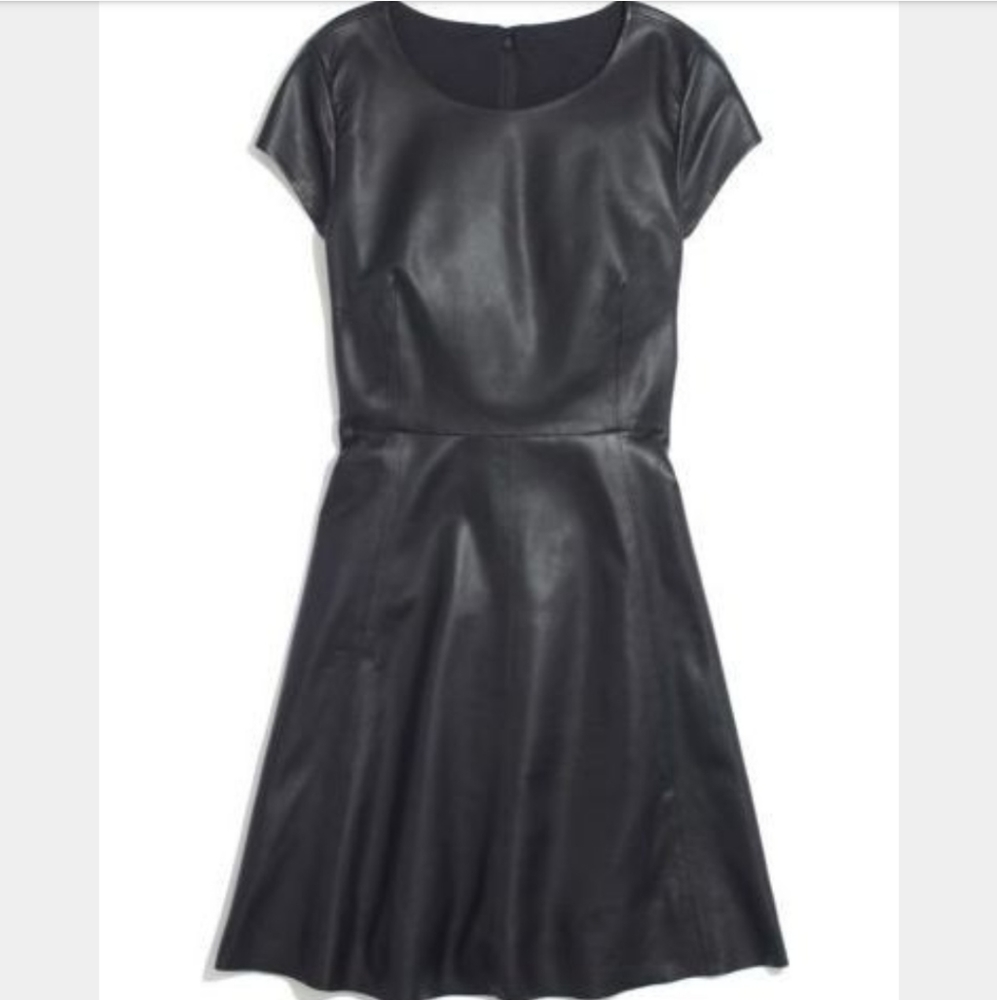 Madewell Bon Leather Dress